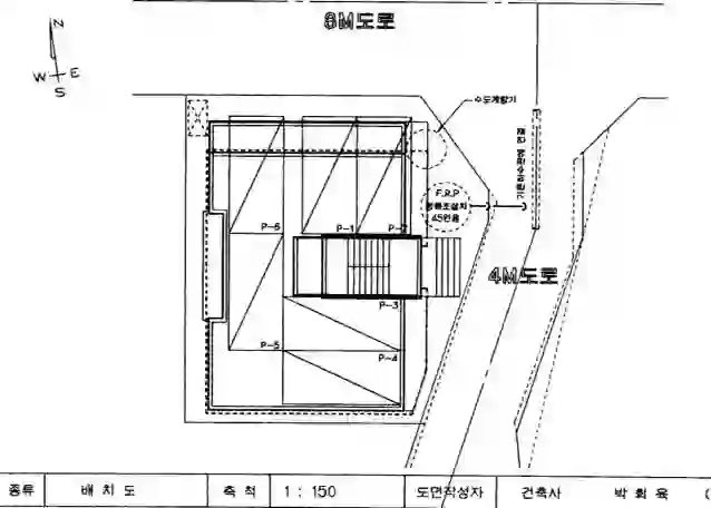 광성주택 배치도 이미지